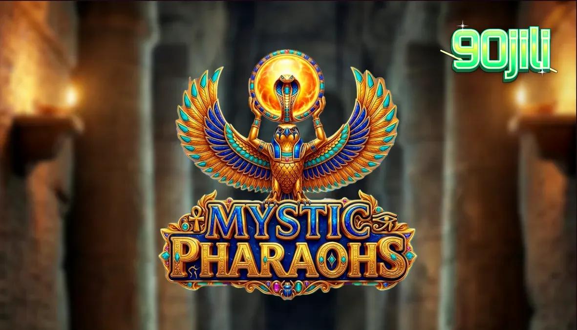 Mystic Pharaoh slot reels na may temang Ehipto